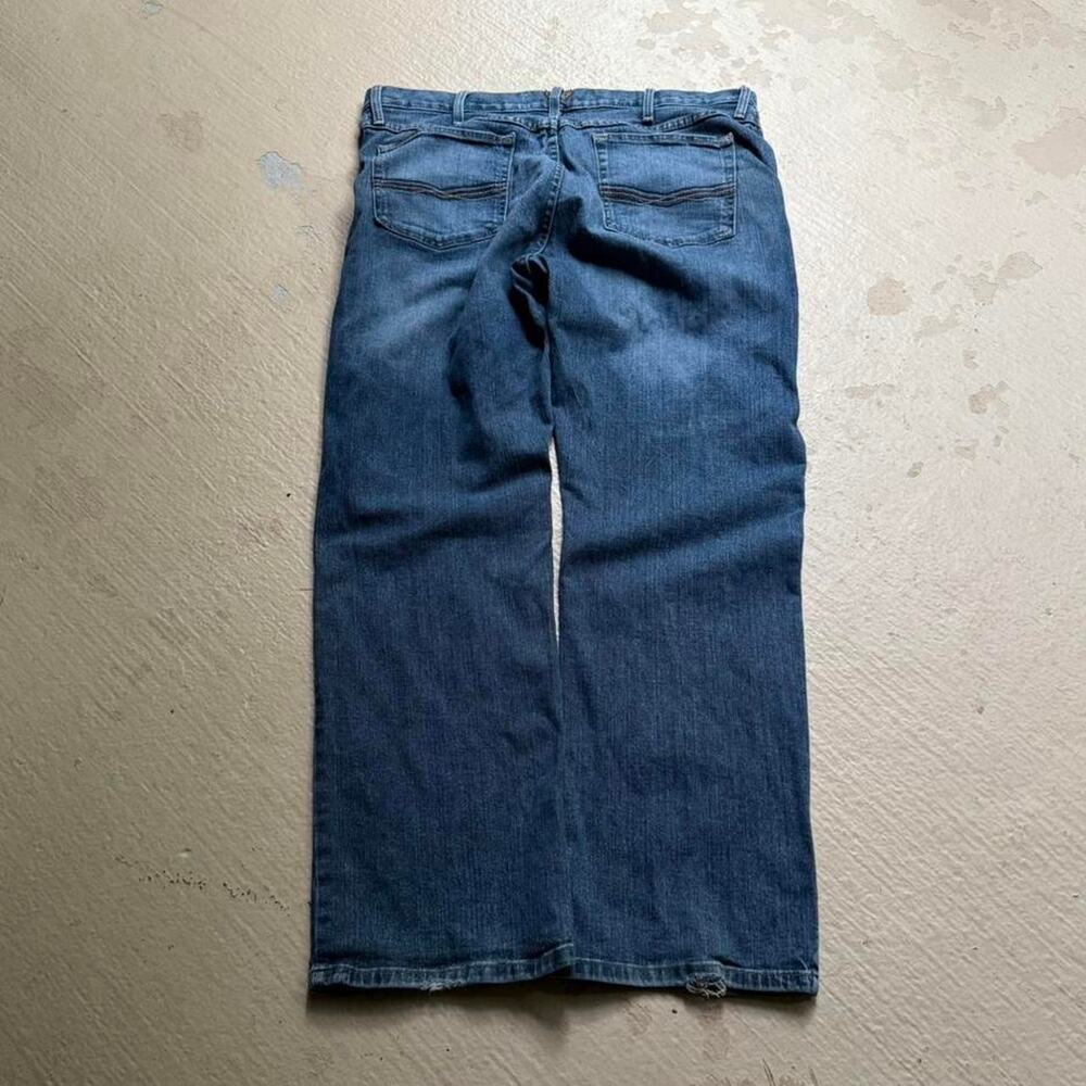 Y2K Ariat Baggy Men's 38x30 Blue Jeans Grunge